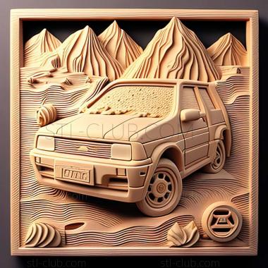3D мадэль Daihatsu Boon Luminas (STL)